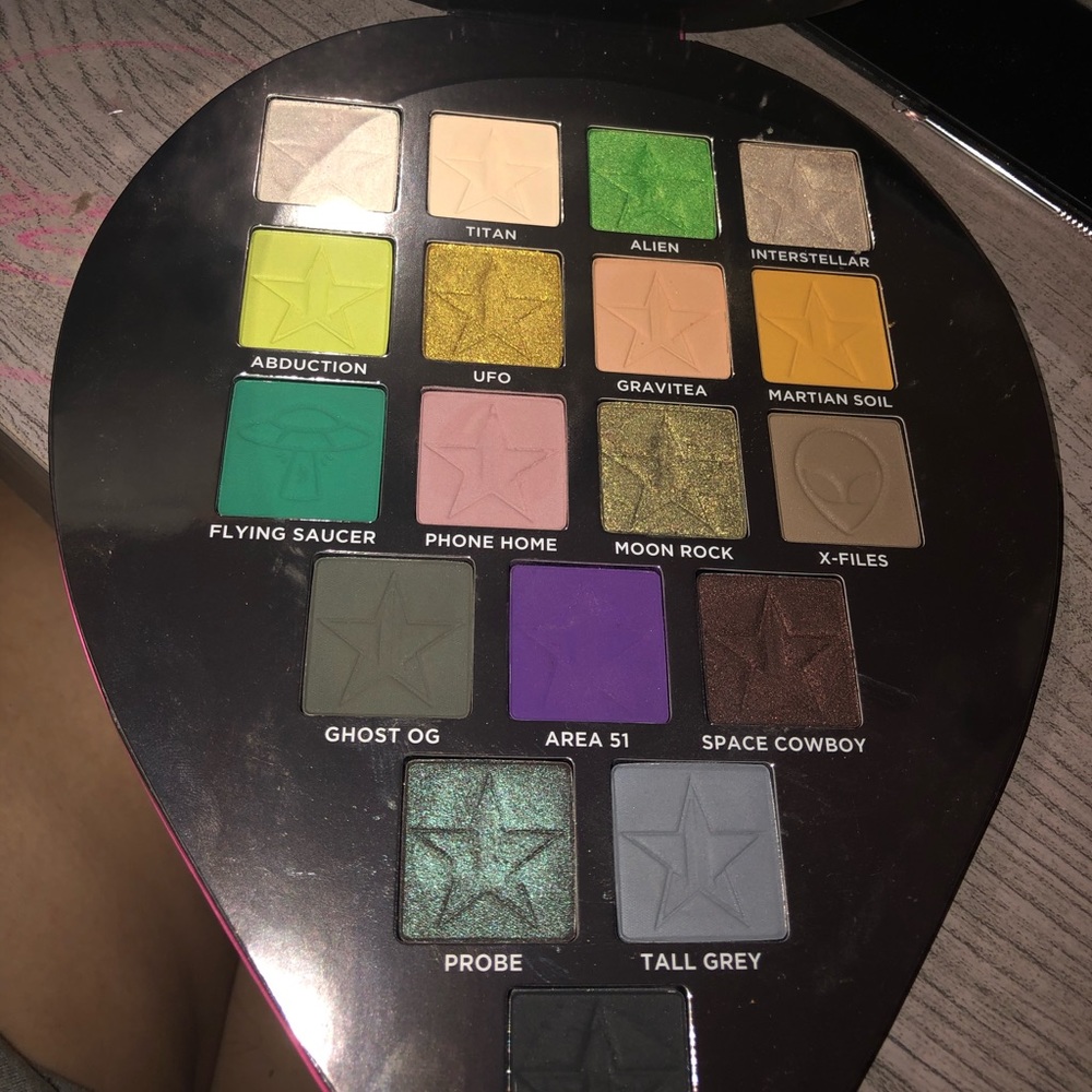 Jeffree Star alien palette